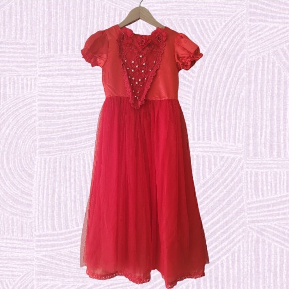Girls Red Dress - NWOT